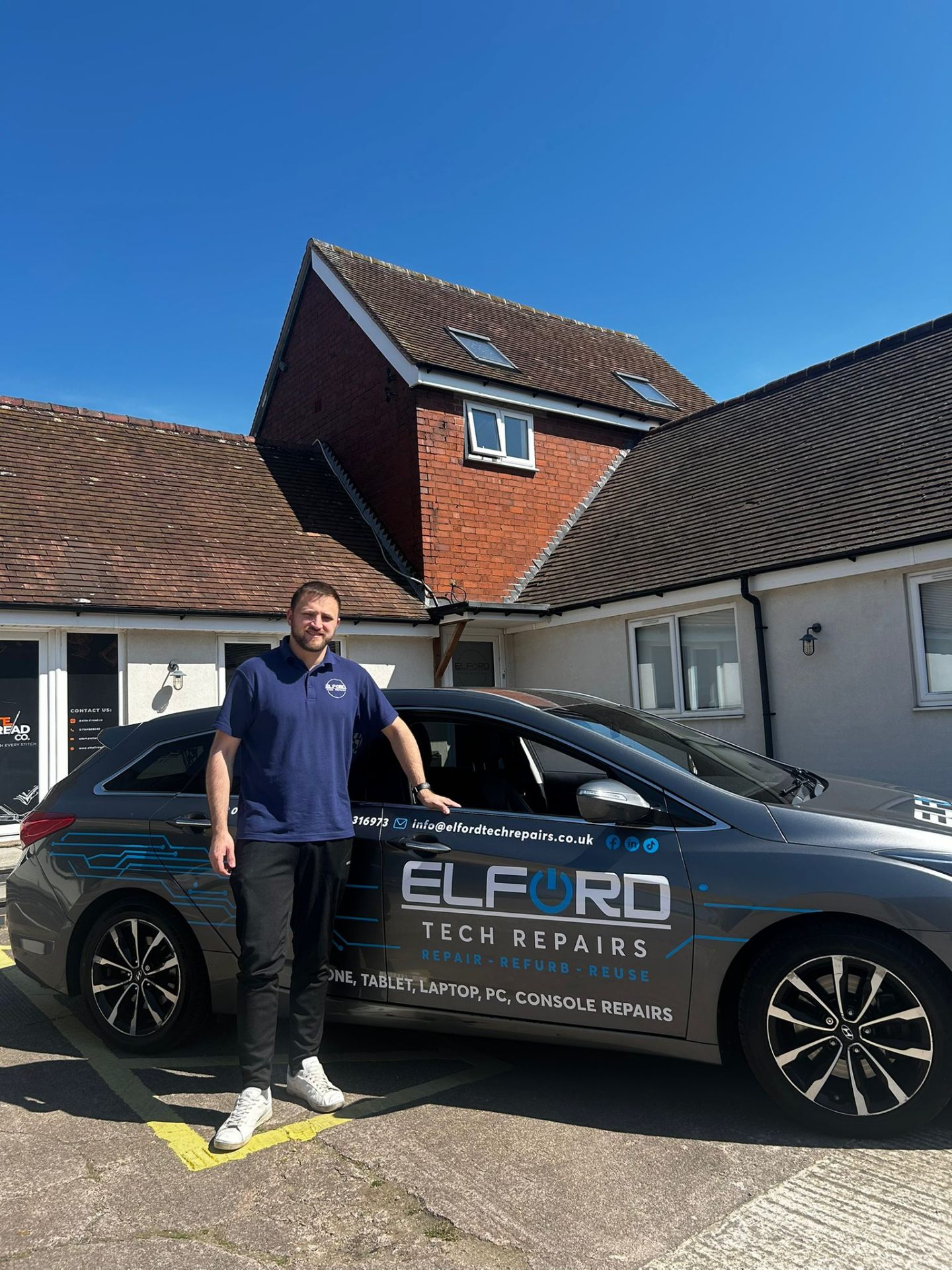 Elford Tech Repairs collection and return vehicle